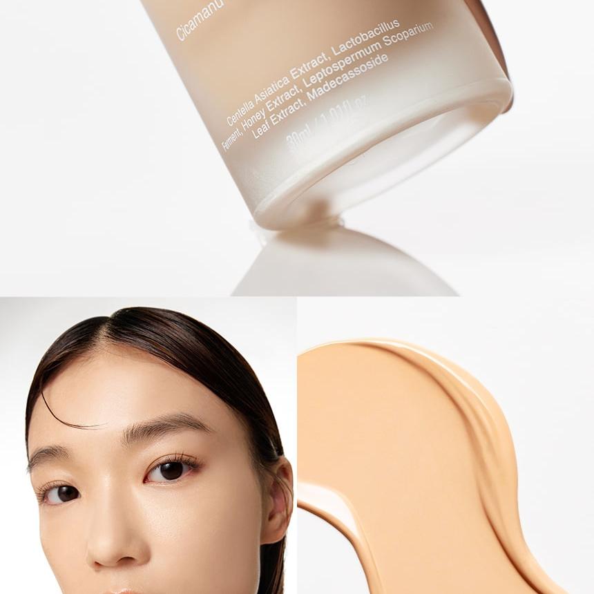 ファンデーション OLIVE OIL Parnell シカマヌスキンフィットファンデーション 30ml | OLIVE