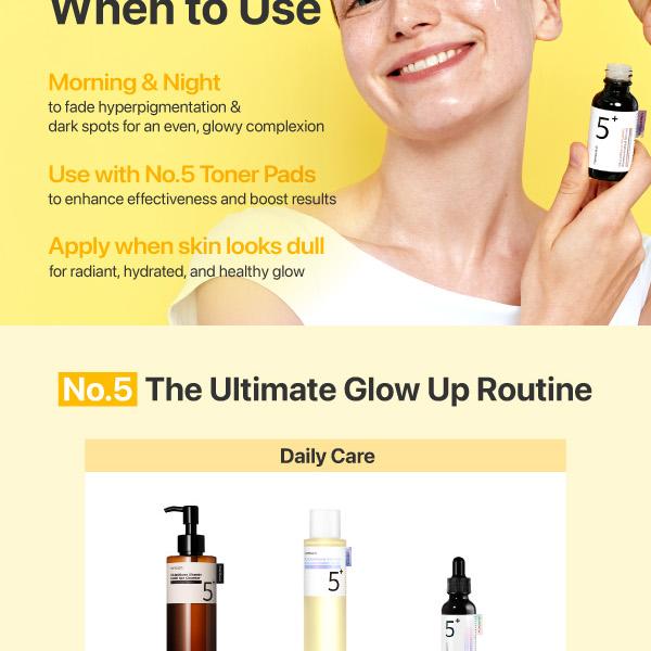 numbuzin No.5 Glutathione Vitamin Concentrated Set