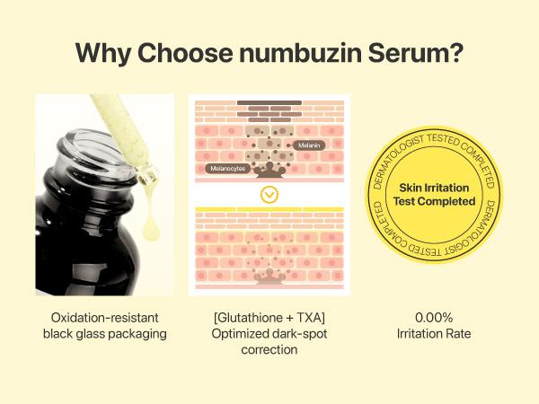 numbuzin No.5 Glutathione Vitamin Concentrated Set