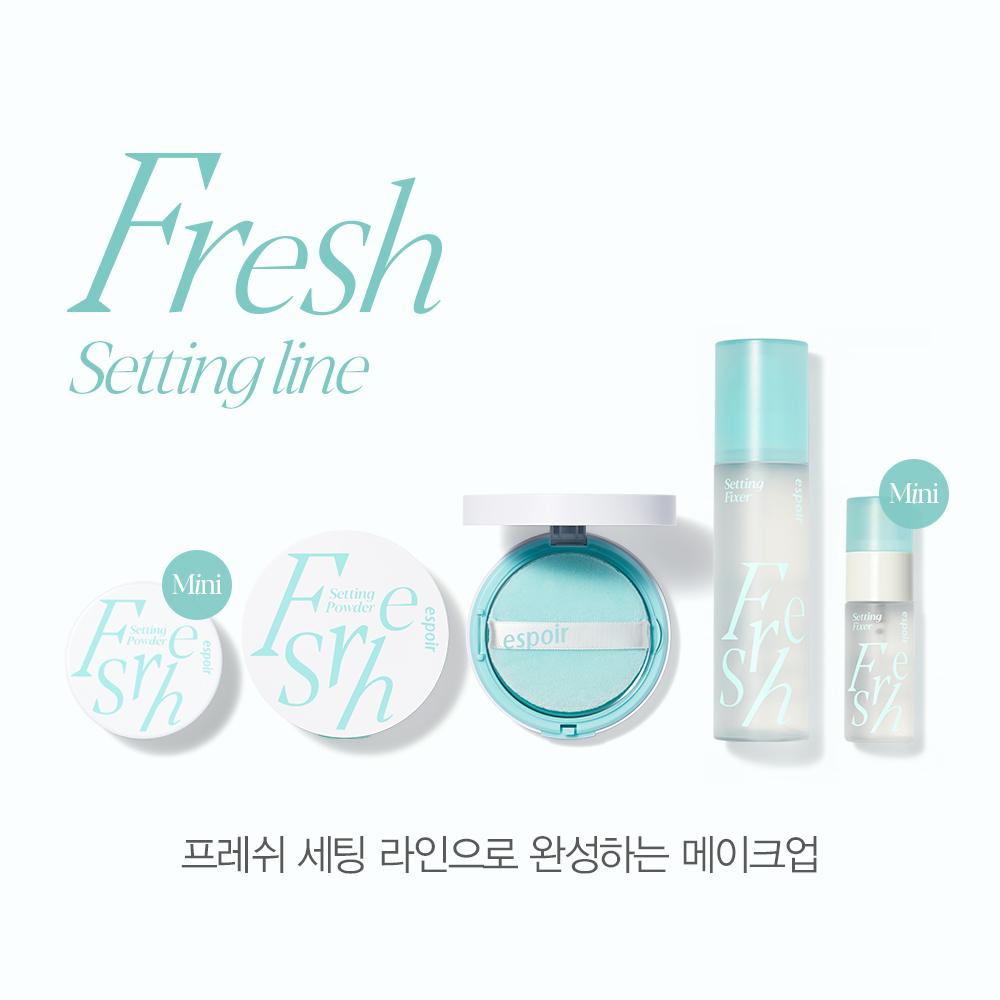 フレッシュ アップ フレッシュ パウダー espoir フレッシュセッティングパウダーミニ 3g | OLIVE YOUNG Global