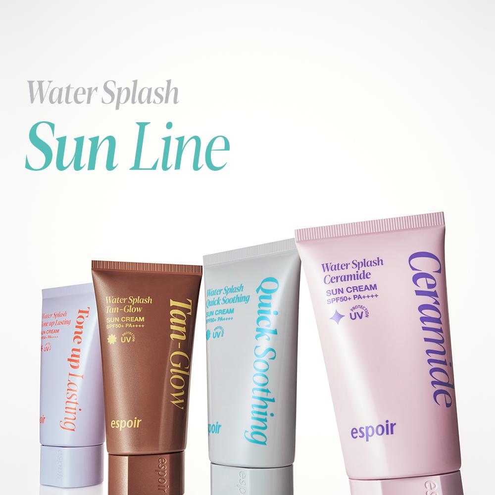 espoir ウォータースプラッシュ日焼け止め クイックスージング 50ml
