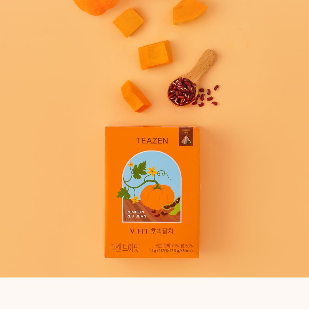 Teazen ブイフィットかぼちゃ小豆茶 15入 | OLIVE YOUNG Global