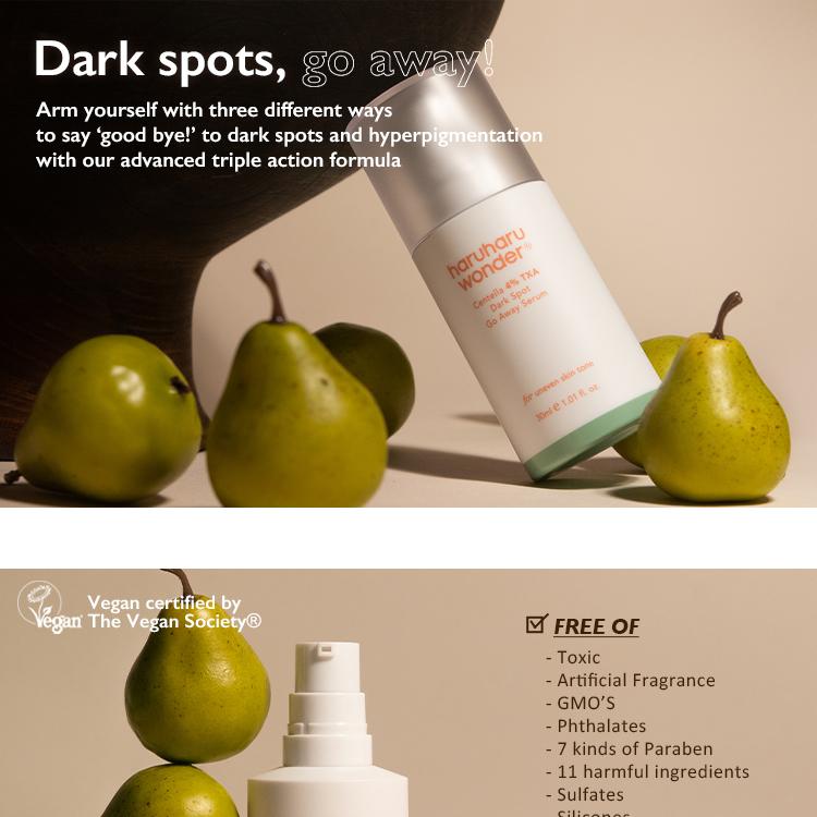 Haruharu wonder Centella 4% TXA Dark Spot Go Away Serum 30mL