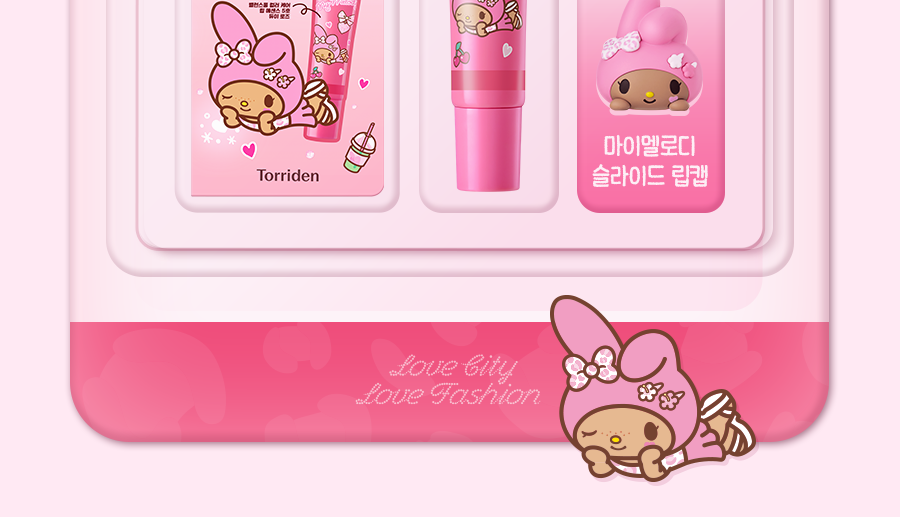 [Sanrio EDITION] Torriden Balanceful Color Care Lip Essence (Set/Single) (5 Colors)