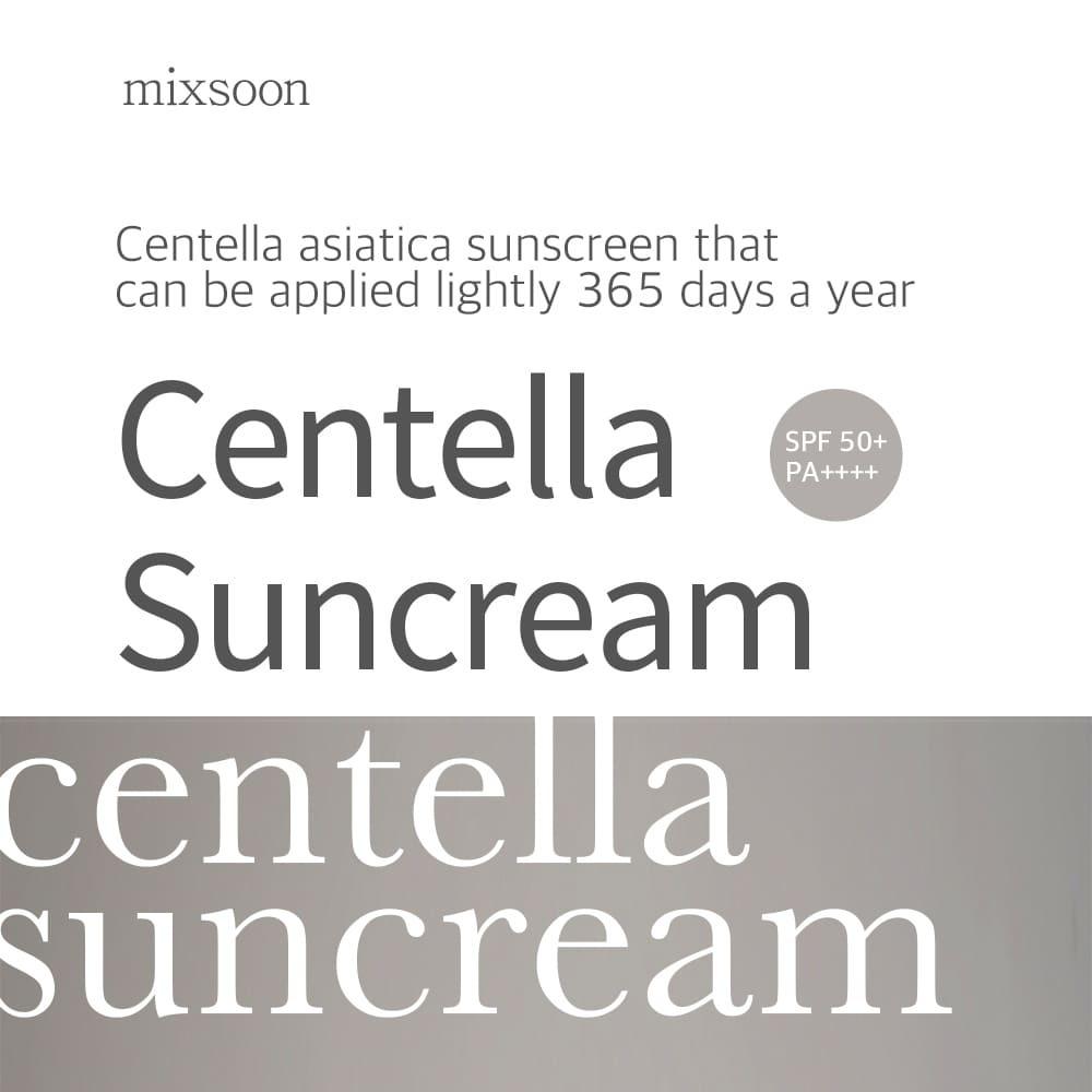 mixsoon Centella Sun Cream 50ml | OLIVE YOUNG Global