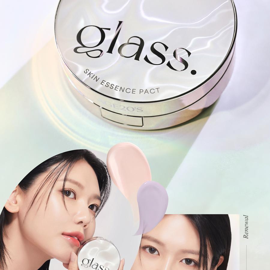 AGE 20's Glass Skin Essence Pact Glow Refill Set | OLIVE YOUNG Global