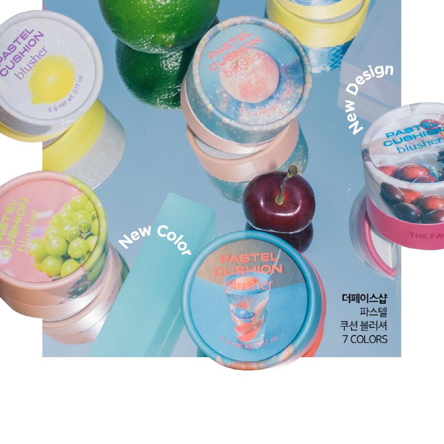 THE FACE SHOP パステルクッションチーク 5g | OLIVE YOUNG Global