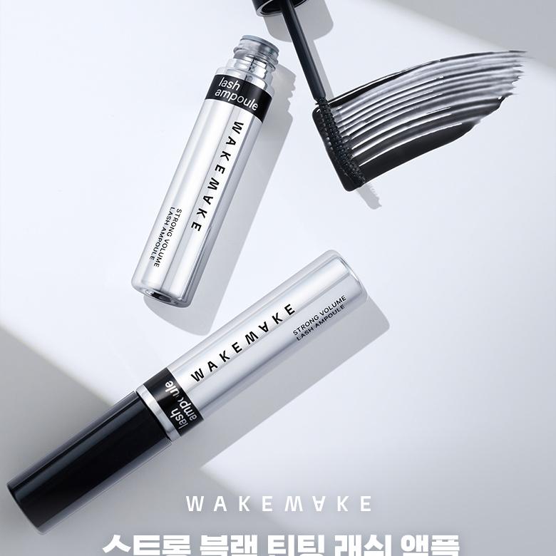 WAKEMAKE ストロングブラック ティントラッシュアンプル | OLIVE YOUNG