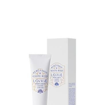 LOiViE Bergamot & White Rose Perfumed Hand Cream 35mL