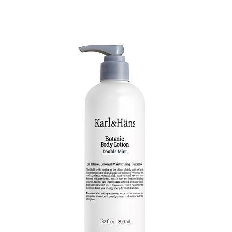 Karl&Hans Botanic Body Lotion Double Mint 390ml | OLIVE