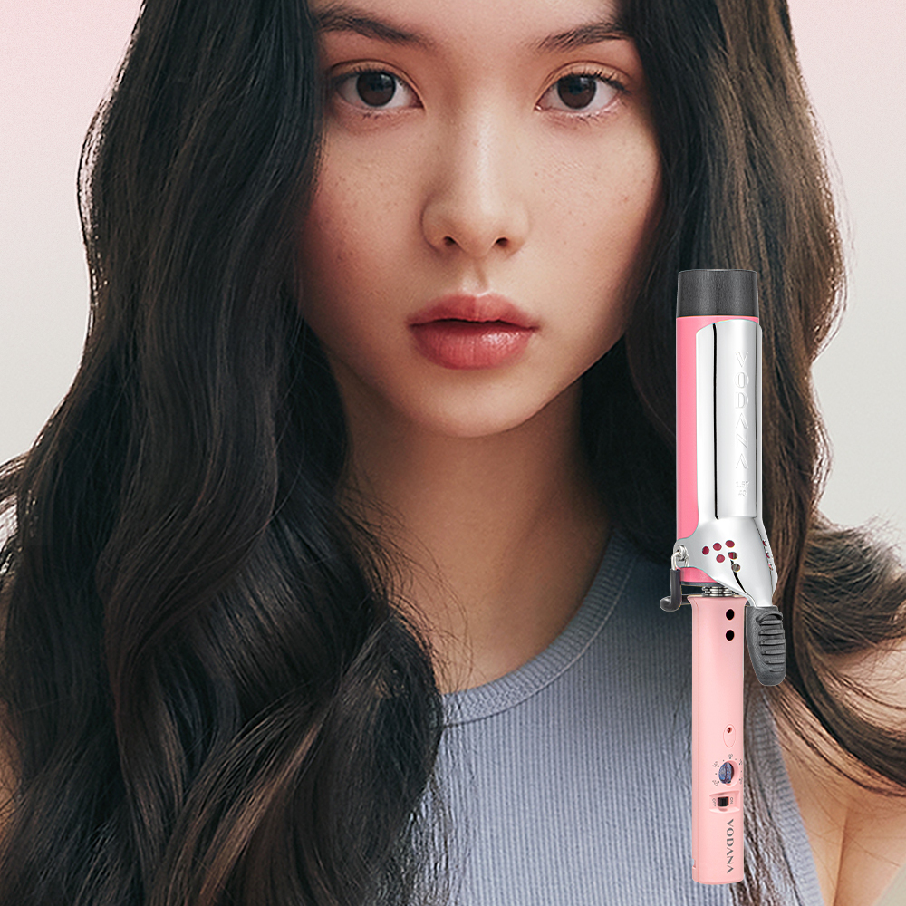 vodana Glamwave Curling Iron FV 40mm #Ivory Mood | OLIVE YOUNG Global