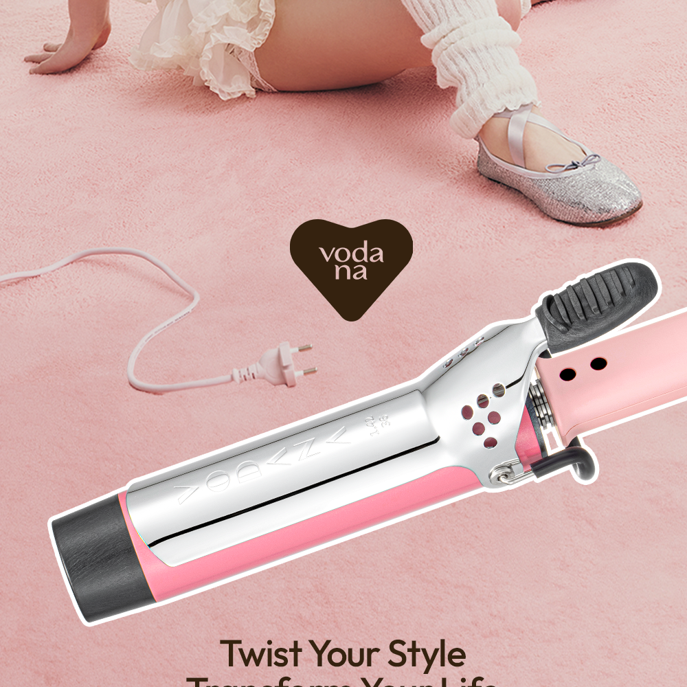 vodana Glamwave Curling Iron FV 40mm #Ivory Mood | OLIVE YOUNG Global
