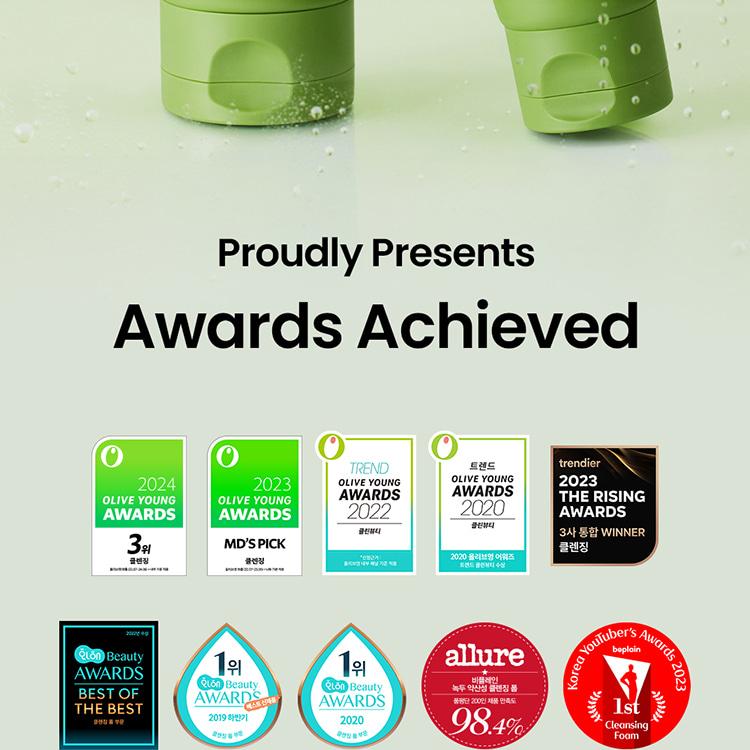 beplain Mung Bean pH-Balanced Cleansing Foam 160ml Double Pack