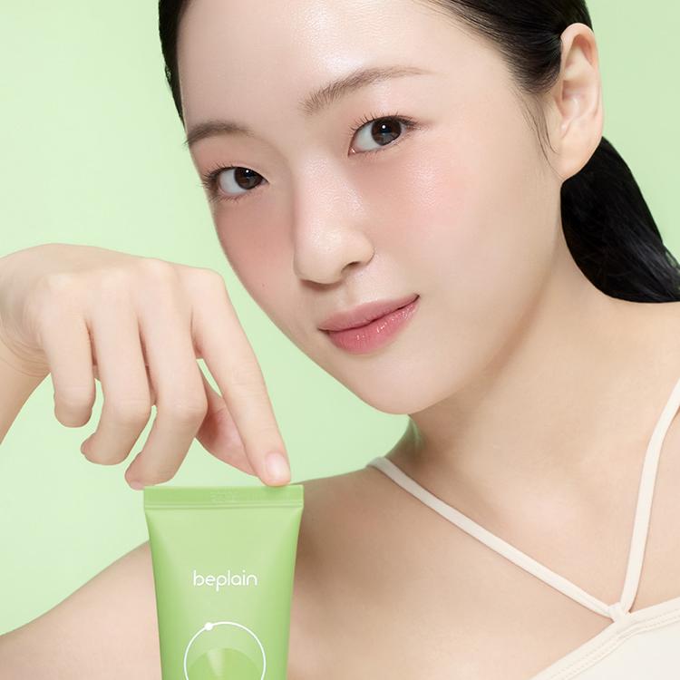 beplain Mung Bean pH-Balanced Cleansing Foam 160ml Double Pack