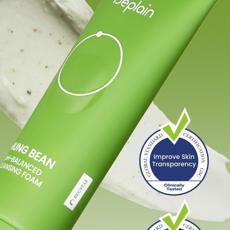 beplain Mung Bean pH-Balanced Cleansing Foam 160ml Double Pack