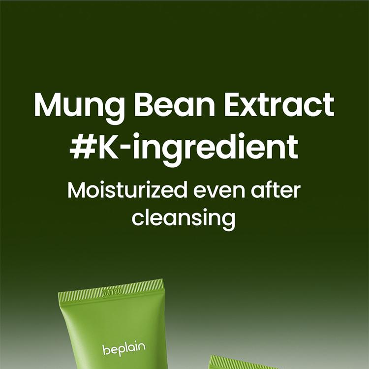 beplain Mung Bean pH-Balanced Cleansing Foam 160ml Double Pack