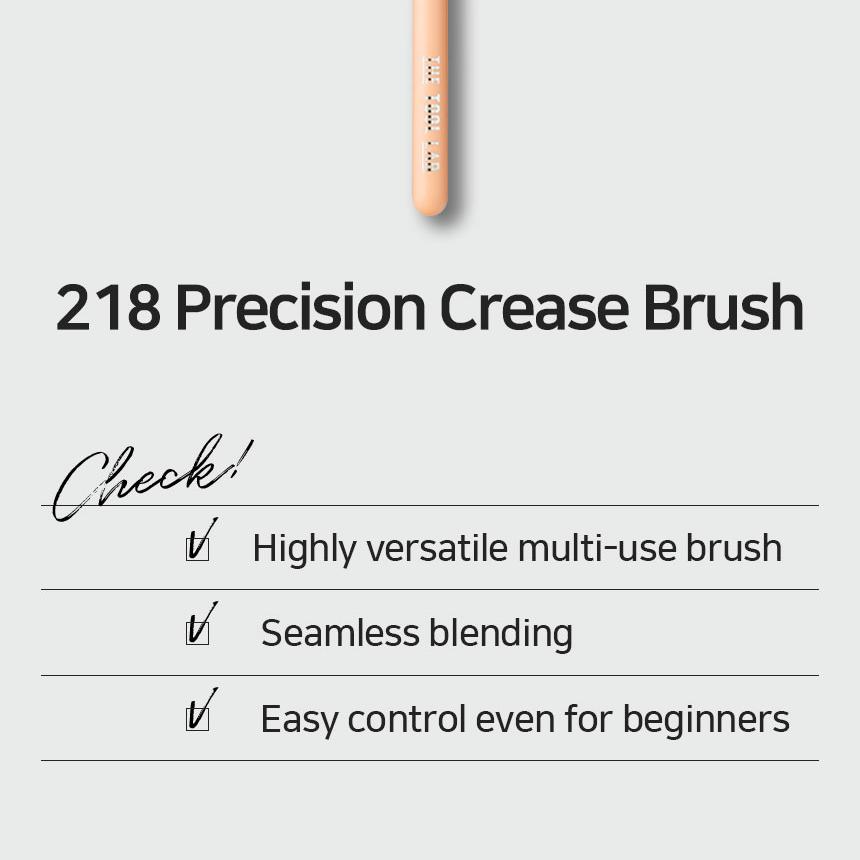 THE TOOL LAB 218 Precision Crease Brush | OLIVE YOUNG Global