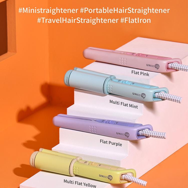 UNIX Takeout Mini Flat Iron UCI-A2502(Purple) | OLIVE YOUNG Global