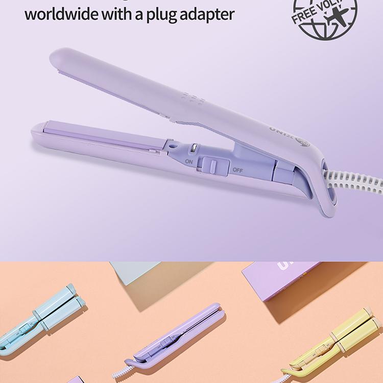 UNIX Takeout Mini Flat Iron UCI-A2502(Purple) | OLIVE YOUNG Global