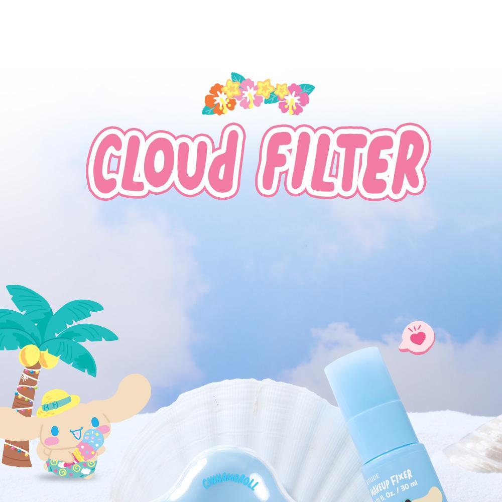 ETUDE X TANNING SANRIO SET (Cushion, Fixer Mist, Re-born